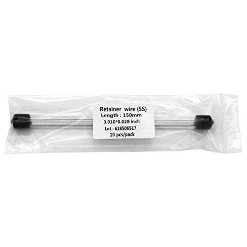 10Pcs Lingual Retainer Wire Stainless Steel 010-028 (10Pcs Lingual Retainer Wire)