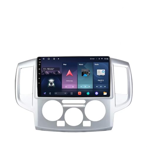 Radio coche 2 DIN con Carplay para modernizar tus viajes en Nissan NV200