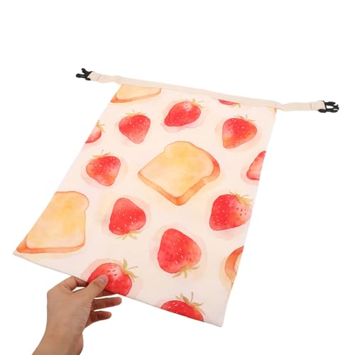 Bolsa de pan de cera de abeja Gatuida con diseño desmontable de algodón 4