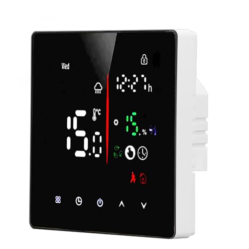 Thermostat de chauffage de l'eau programmable avec écran tactile liaison chaudière