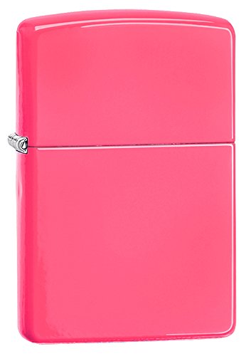 Zippo Neon Pink Pocket Lighter