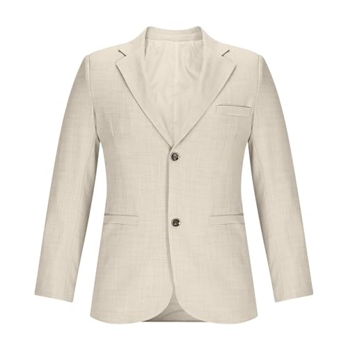 Mens Suit Jacket Slim Fit Sport Coat Two Buttons Notched Lapel Casual Business Formal Fashion Dress Blazer for Men2