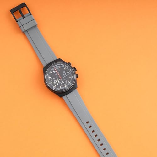 Image of StrapHabit Quick Release Rubber Watch Strap Band FKM 20mm 22mm 24mm