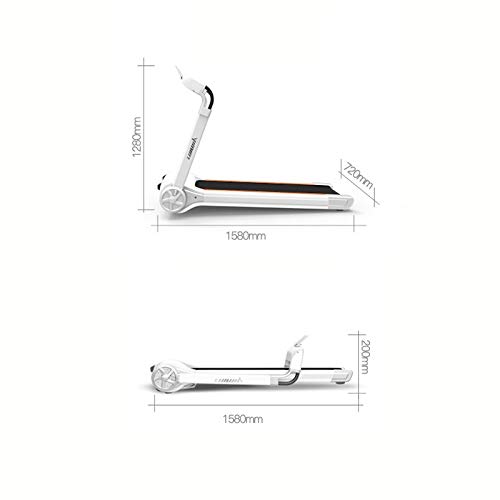 Image of Household Full Folding Treadmill Men and Women Small Ultra-Quiet Indoor Fitness Equipment