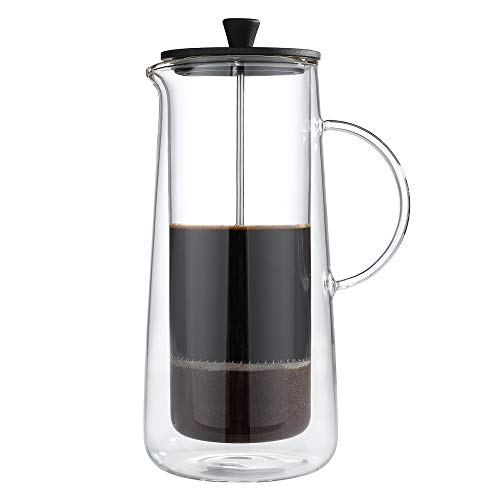 Zassenhaus Aroma Double Wall Glass French Press, 25-Ounce #TOP2