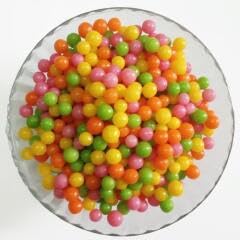 BR CART Fruit Balls Candy | Mixed Fruit Goli |Colourful Khatti Mithi Flavours Orange, Kachi Kerry, Litchi, Guava Flavor For Cake Decoration And Eating All fruits flavour Candy (1800 gm) 4