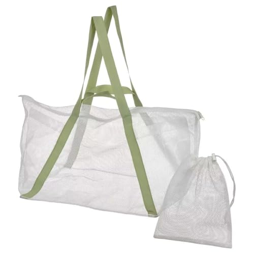NIKTI DAJLIEN Bolsa de transporte, blanca, 50 x 36 x 39 cm/40 l (19 ¾ x 14 ¼ x 15 ¼ /11 galones), White, 50cm long