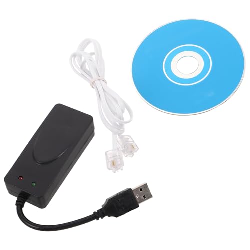 Modem Fax USB 56k Kisangel Double Port USB pour Réseau Analogique Pro