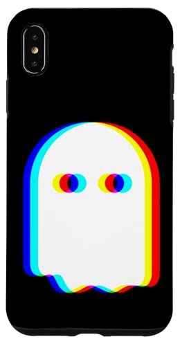 EDM Techno Rave Fantasma Trippy Vaporwave Halloween Musica Party Custodia per iPhone XS Max