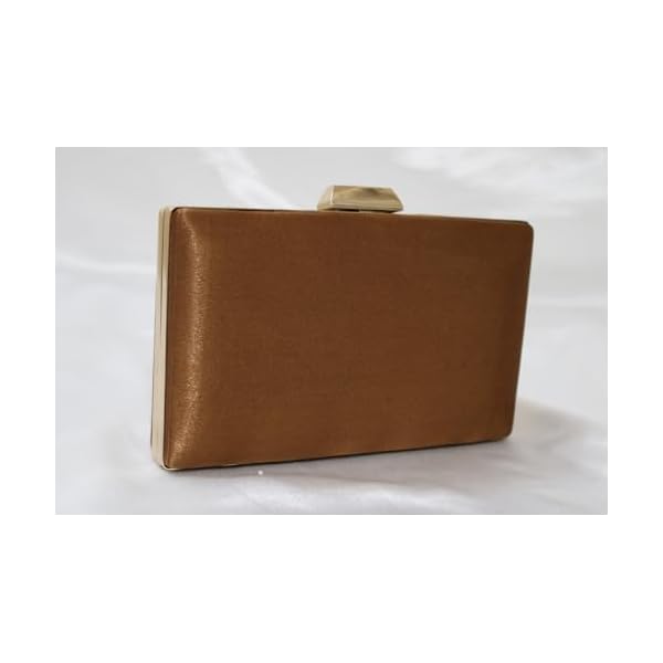 M R RETAIL ENTERPRISES Fever Nude Brown Clutch Bag II Women's Traditional Designer Clutch For Women & Girls - Image 4
