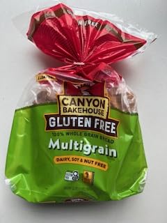 Generic Canyon Bakehouse Gluten Free Bread Multigrain ~ 100% Whole Grain Bread ~ Dairy, Soy and Nut Free ~ 2 Loaves Total