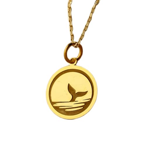 Collier queue de baleine argent 925 chic pour vos tenues d'été et escapades marines