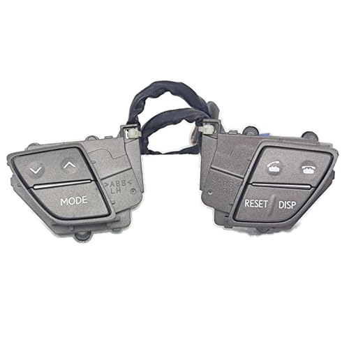 �X�e�A�����O�z�C�[���̃v�b�V���{�^�� Compatible With LEXUS RX570 2005 2006 2007 2008 2009 2010 2011 2012 2013 2014 �ԗp�X�e�A�����O�z�C�[�����ʒ����R���g���[���X�C�b�`�{�^����(