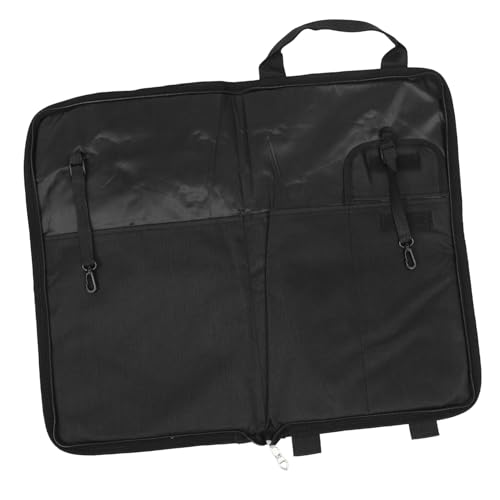 GOOHOCHY Professional Drumstick Bag Thickened Oxford Drumstick Storage Pouch Portable Drum Props Holder Capacity for Outdoor Gigs Durable and Fashionable Design