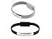 Youbo Lot de 2 bracelets avec câble USB de chargement et de transfert de données pour iPhone X 8 7 6S Plus 5 5S Noir