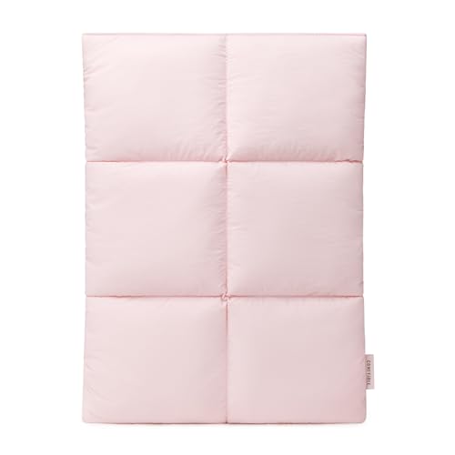 Comfyable Puffy Laptop Sleeve 15 Inch 16 Inch, Quilted Puffer Laptop Carrying Case, Pillow Pouch Compatible for MacBook Air 15 in M4 2025 & MacBook Pro 16 in M4 2024, Light Pink by Comfyable - Used condition - US$21.70