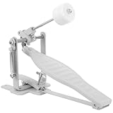 Pédale de grosse caisse : la pédale simple de la batterie est fabriquée en métal de haute qualité, ce qui la rend durable pour une utilisation à long terme