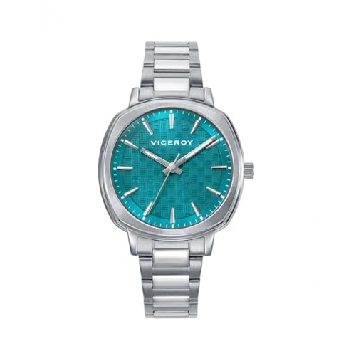 Montre Viceroy 401298-67 femme en acier inoxydable et cadran vert