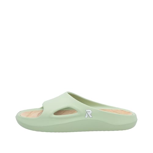 Rieker Damen Colton W3350 Slide, Grün, 40 EU – Ansicht 6