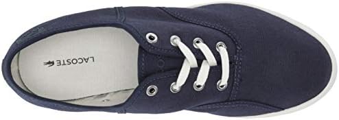 Lacoste Women's Rene Sneaker navy/off white 6.5 Medium US | Image 4
