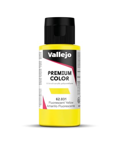 Vallejo Premium Color 60 ml Paint - Fluorescent Yellow