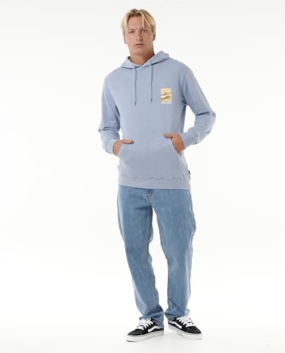 Rip Curl Surf Revival Lined Up Hoody - Spray Blue4