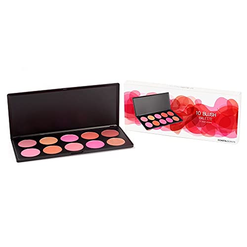 Coastal Scents 10 Color Blush Too Palette (PL-018)
