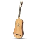 Sellas - Guitarra barroca (5 cursos, madera de nogal, ébano