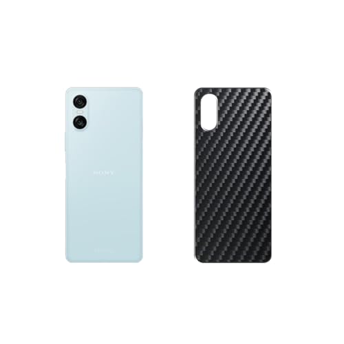 VacFun 2 Piezas Protector de pantalla Posterior, compatible con Sony Xperia 10 VI 6, Negro Película de Trasera Espalda Piel