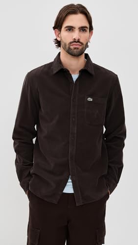 Lacoste Men's Corduroy Button Down Shirt2