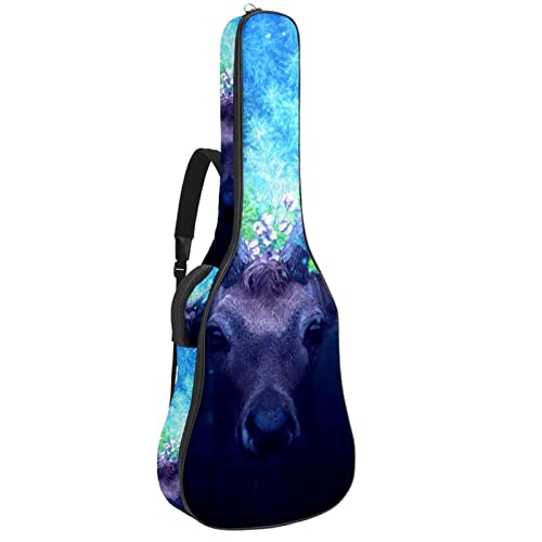 Housse de guitare acoustique colorée à pois arc-en-ciel 1 cm d’épaisseur rembourrée pour guitare 101,6 cm, 104,4 cm, 106… - Les Beatles, Paul McCartney, John Lennon, RIngo Starr, George Harrison Housse de guitare acoustique colorée à pois arc-en-ciel 1 cm d'épaisseur rembourrée pour guitare 101,6 cm, 104,4 cm, 106…