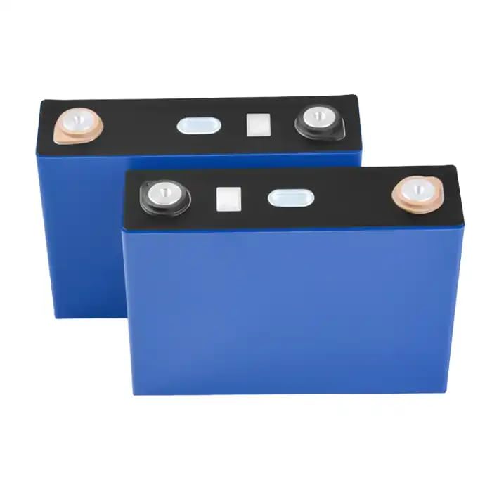 Image of Prismatic Cells, Lithium Phosphate, LFP / LiFePO4 A-Grade, Ganfeng Make for DIY Making LFP Battery Packs, 5000+ Life Cycle 3.2V, 100Ah [4 Nos + S.S Screws, 3 Busbars ] Ideal for Solar, Inverter, UPS.