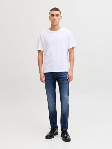 JACK & JONES Herren Jjiglenn Jjicon Jj 057 50sps Noos Slim Jeans, Blue Denim, 32W / 36L EU – Ansicht 5