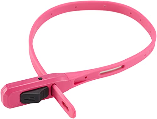 Hiplok Z Lok Combo, Multifunction Safety Strap, Unisex, Pink, 43Cm Locking Circumference, Plastic #TOP3