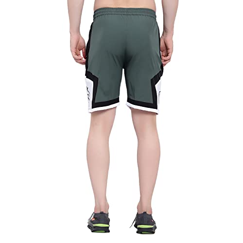 Image of BLUE STAR SHARK NS Lycra Sport Shorts for Men |Goa Shorts for Men | Running Shorts for Men | Regular Shorts for Men