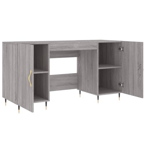 Bureau gain de place 140 cm pour optimiser un petit espace de télétravail