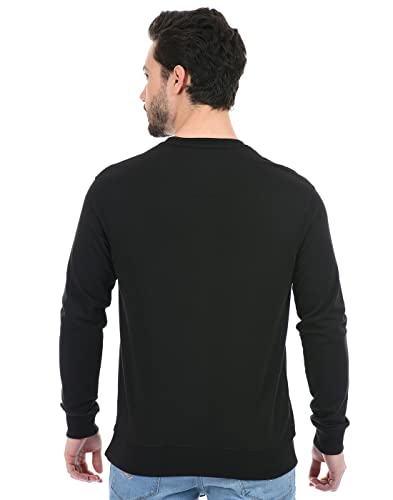 Image of ONEWAY Men Solid Brown Sweatshirt