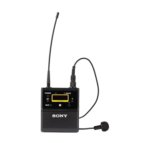 Sony UTX-B40 Sistema Bodypack Inalámbrico (UC25: 536–608 MHz) Paquete | Para Grabación y Streaming | Audio UWP-D | NFC Sync y Larga Duración + Micrófono + Más miniatura 3