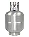Flame King 20LB Aluminum Propane Tank with Gauge & OPD Valve, Corrosion-Resistant and Rust-Free, Lightweight, Great for Marine Applications, Grills and BBQs, Camping, Fishing, & Outdoor Activities