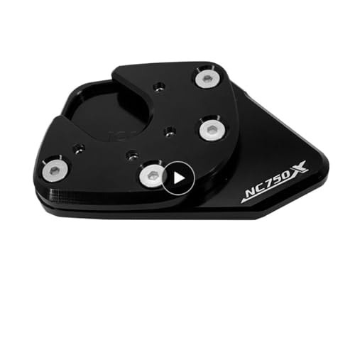 Plaque béquille moto NC750X 2014-2020 extension support latéral
