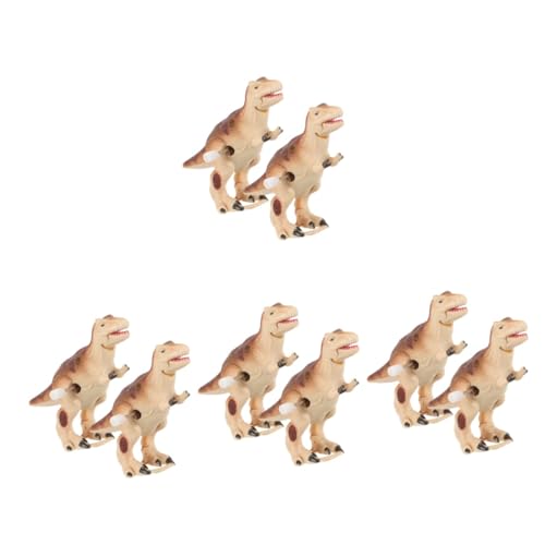 BESTonZON 8 Piezas Juguete Dinosaurio Geniales Juguetes Dinosaurio Juguete Interactivo Juguetes para El Plastico Niño Pequeño Mini Juego Juguetes