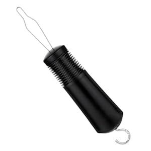 JIYIN Knopenhaak en Rits Pull Helper, Één Hand Knoppen Aids Button Assist Device Dressing Helper Comfort Brede Grip Handvat voor Senioren Artritis Beperkte Beperkte Behendigheid Zwakke handen