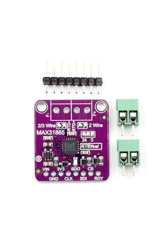 Alkatronik Max31865 Thermocouple Modül Rtd Sıcaklık Isı Sensör Okuyucu 15 Bit Adc Spı Pt1000 Kazan Termostat
