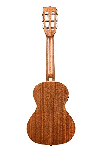 Kala KA-6E Ukulélé ténor électrifié 6 cordes en acajou brillant - Les Beatles, Paul McCartney, John Lennon, RIngo Starr, George Harrison Kala KA-6E Ukulélé ténor électrifié 6 cordes en acajou brillant – Image 5
