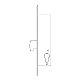  TESA - Cerradura Embutir Met Inox Tesa 25 Mm