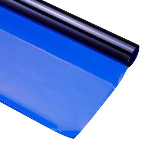 Filtre gel studio photo rouge et bleu MECCANIXITY pour portraits créatifs