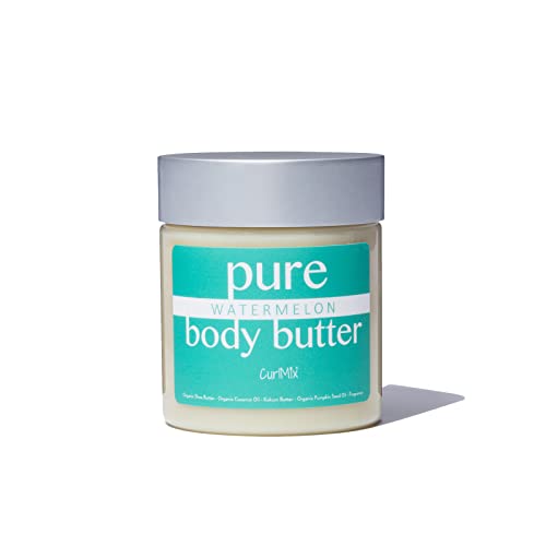 Curlmix Organic Body Butter With Shea Butter And Pumpkin Seed Oil - Watermelon - 8 Fl Oz #TOP21