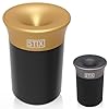 STIX - Cup Car Ashtray Available in 2 Colors Compatible with IQOS Iluma Prime One Terea Duo 3 Heets GLO Neo Tobacco Sticks - Black / Gold