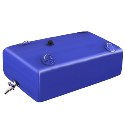 Image of Water Tank, 265 Gallon Water Storage Bladder, Foldable Portable Water Storage, Large Water Storage Containers with 3 /4 inch PVC Spigot and Hose Kit for Camping, Garden, Emergency Water Bag