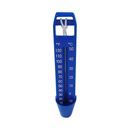 Hameio Pool Thermometer Schwimmende Wasserthermometer - Bruchfestes Schwimmbadthermometer Mit Und Celsius Thermometer Für Swimmingpools, Wellnessbereiche, Whirlpools Und Teiche Cover